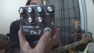Review pedal Dr. J Sparrow bass drive d.i