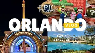ORLANDO DAY SIX ✨ Epic Universe | Shows, Rides, Food & More | Battle at the Ministry 🤍