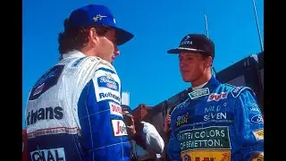 Gp Brasile 1994 - Senna vs Schumi, spettacolo a Interlagos