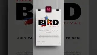 Как замаскировать изображение внутри текста в Adobe InDesign 🔥