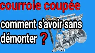 Automobile: reconna&icirc;tre une courroie ou une cha&icirc;ne de distribution qui a l&acirc;ch&eacute;