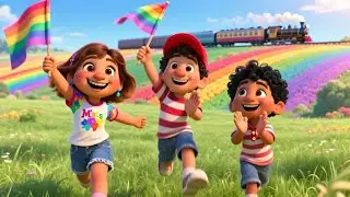 The Alphabet Train to ABC Town | Fun Learning Rhyme for Kids | Nursery Rhymes & Songs for Children