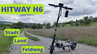 Hitway H6 - Die Federung bei der Arbeit
