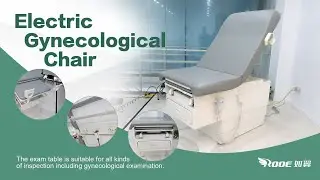 Gyno Exam Table with Examination Light | How to Operate This Electric Gynecology Exam Chair
