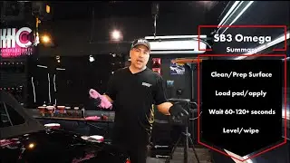 SB3 COATINGS | SB&sup3; OMEGA | INSTRUCTIONS  & DEMO