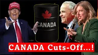 TRUMP'S Blackmail Claim Backfires as CANADA Threatens Oil Cut-Off: BLUFF or Negotiation Tactics?