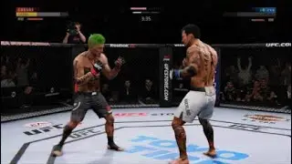 EA UFC 3 He kicks He scores + cool ending