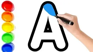Alphabet,ABC song, abcd,a to z,Kids rhymes, collection for writing along dotted lines for toddler,13