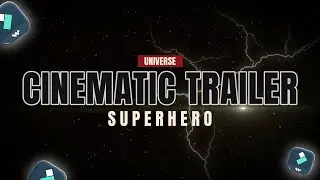 Day 8 : Cinematic Trailer SuperHero Youtube Intro in Filmora 14 in Hindi 2025  | Step to step guide