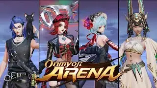 All ninja Shikigami and Skins in onmyoji Arena 2025 | Part 1