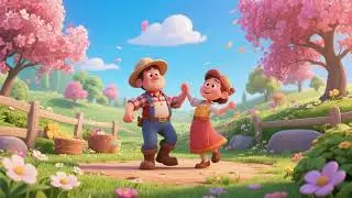 The Farmer Springtime Dance | A Fun Spring Dance Party for Kids!