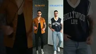 slim fit VS straight fit
