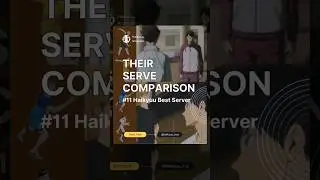 Best Server Analysis 11 🏐 #haikyuu #hinata #kageyama #anime #funny #ハイキュー #影山飛雄 #日向翔陽