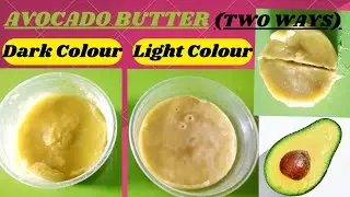 How To Make Avocado Butter From Fresh Avocado(2 Ways) | Diy Avocado Butter For Hair And Skin