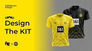 23/24 Kit Contest BORUSSIA DORTMUND / BVB - #DesignDattDing #DesignTheKit 🖤💛