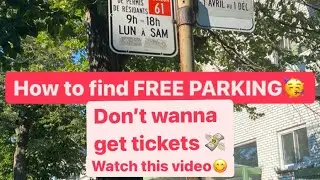 IN PUNJABI..FREE PARKING, SECTOR PARKING IN MONTR&Eacute;AL.