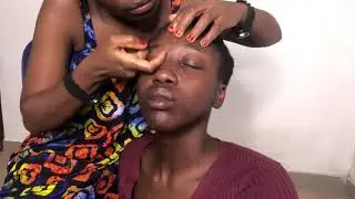 ASMR TINGLING FACE TOUCHING AND NITPICKING FOR DEEP SLEEP 😴 
