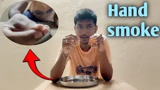 Smoke Hand magic experiment 😱😱