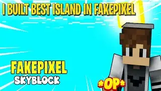 😱 I Transformed My Fakepixel Skyblock Island