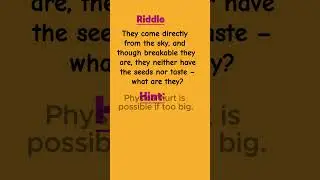 New experience in the world of riddles With 