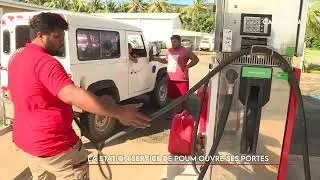La station-service de Poum ouvre ses portes