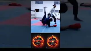 How to sweep professionally in karate #karate #martialarts #shorts