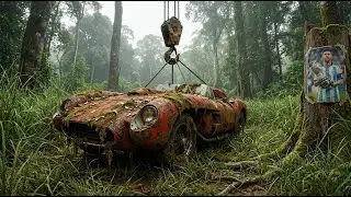 $36M Messi Ferrari DUG OUT of Forest Grass Hell &ndash; Satisfying Discovery