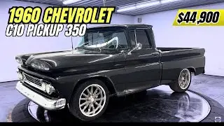 1960 Chevrolet C10 Pickup 350 | Stunning Double Bump Hood | Classic Truck For Sale - $44,900