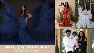 Beautiful maternity photo session