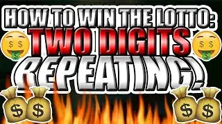 Win The Lottery with TWO DIGITS REPEATING!