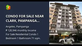 CONDO FOR SALE NEAR CLARK, PAMPANGA  ICON CONDOMINIUM