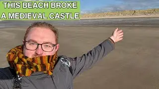 This Beach Broke A Medieval Castle