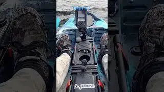 First outing with the Bixpy K-1 Outboard on the 2018 Vibe Sea Ghost 110. Was a blast! 💙🛶#Bixpy