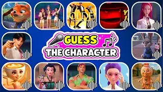 🎤 Guess the Movie Character by Song & Voice 🔥 Zootopia 2 | K-Pop Demon Hunters