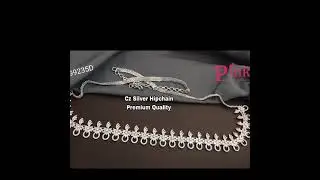 CZ SILVER STONE HIPCHAIN | PREMIUM QUALITY | PINK FASHIOM JEWELLERY