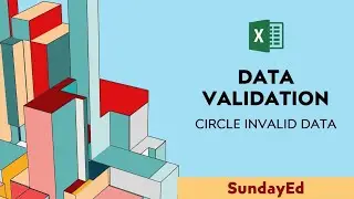 Excel - Data validation - Circle invalid data