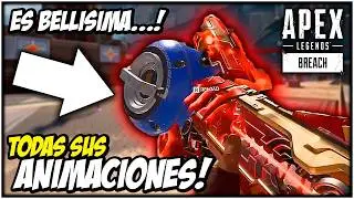 &iexcl;Todas las ANIMACIONES de la PEACEKEEPER M&Iacute;TICA! 🦈🔥 | Apex Legends S28