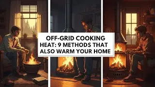 Off-Grid Cooking That Heats Your Home: 9 Survival Methods