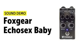 Foxgear - Echosex Baby - Sound Demo (no talking)