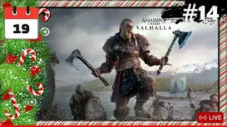 🎄 Streammas 19🎄🔴 Buging Creed Valhalla ( HARDEST Difficulty ) 🔴 Gameplay 2K - Ultra 14. Deo