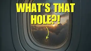 Why Airplane Windows Have Tiny Holes ✈️ (You&rsquo;ll Be Surprised!)