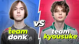 DONK vs KYOUSUKE on FACEIT with Utility Guide, Multi POV & Voice Comms (Mirage)