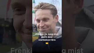 Frenkie de Jong mist gezin door voetbalcarri&egrave;re | RTL Boulevard