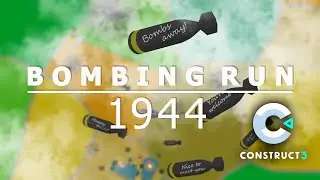 Bombing Run 1944 | Play as a WW2 B17 Bomber | Construct 3 | Demo