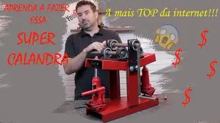 Calandra usando dois macacos hidráulicos - A MAIS TOP DA INTERNET!!!