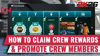 How to claim NBA 2K26 Crew Rewards Cap Breaker & Promote Crew Member to Vice President