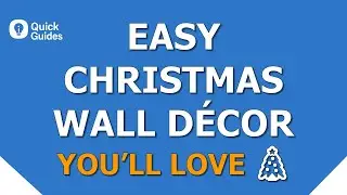 Easy Christmas Wall Decor Hacks That Instantly Make Your Home Cozy 🎄