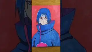 Draw Itachi 🔥 #shorts