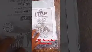 ITBP constable tradesman#itbp #constable #shorts