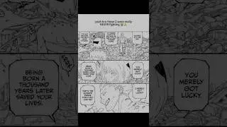 What&rsquo;s that on the cheek?&hellip; #jjk#jujutsukaisen#jujutsukaisenedit#hakari#uraume